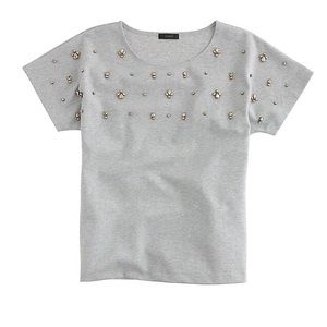 J Crew Jeweled Dolman Top